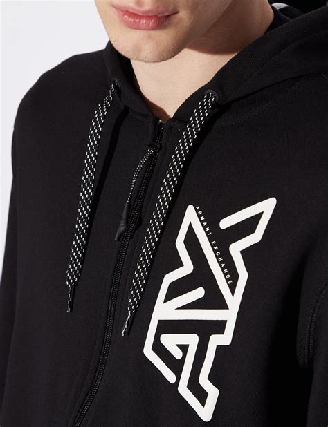 armani exchange hoodie men's.